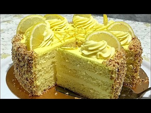 Видео: Авторский рецепт !!! ЛИМОННЫЙ КРЕМ, лимонный торт/LEMON CREAM, lemon cake