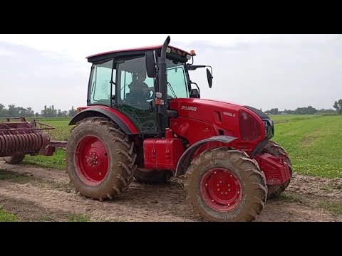 Видео: Заготовка сенажа МТЗ 1222.3, Палессе КДП 3000.Сезон 2024