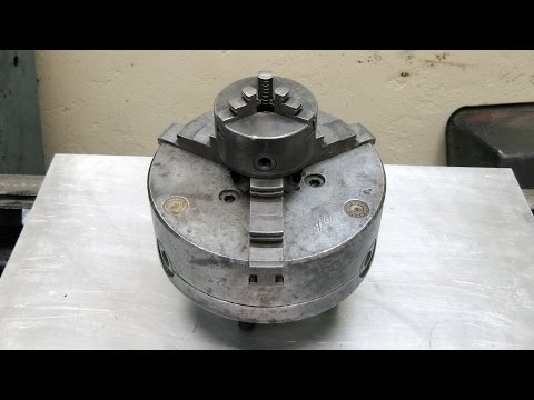 Видео: Реанимация бедного токарного патрона на 80 мм -  разборка и обзор