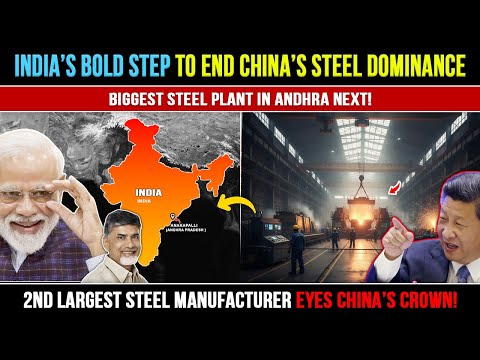 Видео: Сделает ли этот сталелитейный завод Индию ЭКОНОМИЧЕСКОЙ СВЕРХДЕРЖАВОЙ? | Новости Индии | Индия пр...