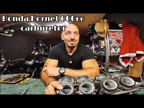 Видео: Обслужване на карбуратори Honda Hornet CB600F