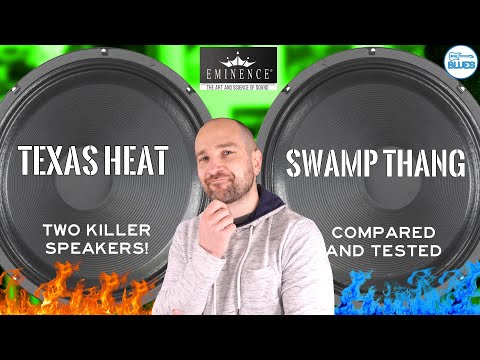Видео: Eminence Texas Heat против Swamp Thang: 2 убойных гитарных динамика!