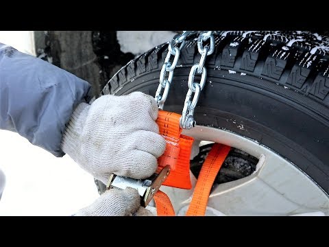 Видео: Тестирование браслетов противоскольжения Tplus