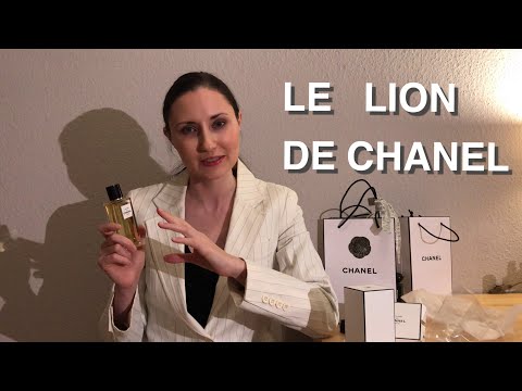 Видео: LE LION DE CHANEL.Львище,лев,львёнок....