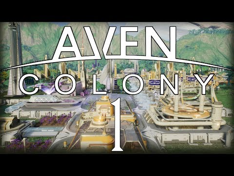 Видео: Эйвен Прайм будет нашим! E1 Прохождение Aven Colony Миссия: Vanaar