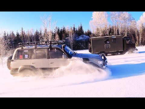 Видео: Дикий Крузак 80ка против ГАЗ 66 ! Кто круче ? Рейд в Дачный 2 часть вторая