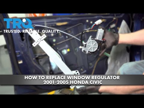 Видео: Как заменить стеклоподъемник на Honda Civic 2001-2005 годов