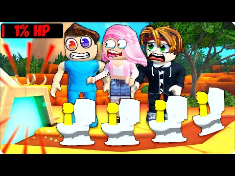 Видео: 😮ВСЕГО 1% ХП У НАШЕЙ БАШНИ в TOILET TOWER DEFENCE ROBLOX!
