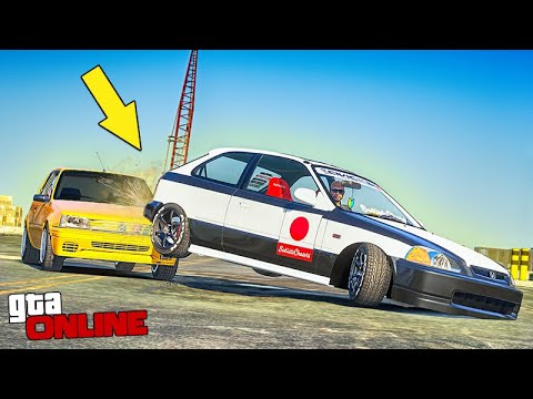 Видео: БЕЗУМНАЯ ПОГОНЯ НА ПЕРЕДНЕМ ПРИВОДЕ. КОШКИ МЫШКИ В ГТА 5 ОНЛАЙН