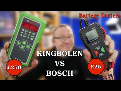 Видео: Тестер аккумуляторов KINGBOLEN BM550 против Mighty BOSCH BAT110 — анализатор автомобильных аккуму...