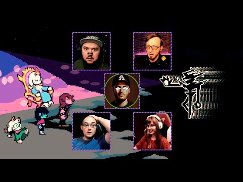 Видео: Реакция Летсплейщиков на Появление Рокочущего Рыцаря из Deltarune