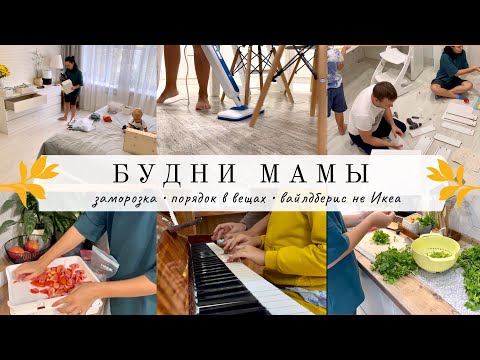 Видео: Будни мамы// Ревизия детских вещей// Вайлдберис не ИКЕА// Заморозка на зиму
