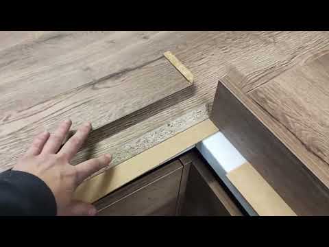 Видео: Склейка під 45 градусів. Детальна інструкція на прикладі кутового дашка.