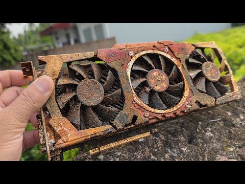 Видео: Восстановление старого компьютера, забытого в канализации | Ремонт msi b75 Gtx 1060