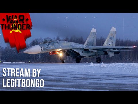 Видео: Су-27 после декомпрессии | #warthunder 1440р