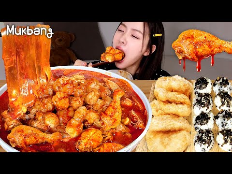 Видео: Питание питьевой курицы с Daechang, корейская едаㅣDaechang Mukbang