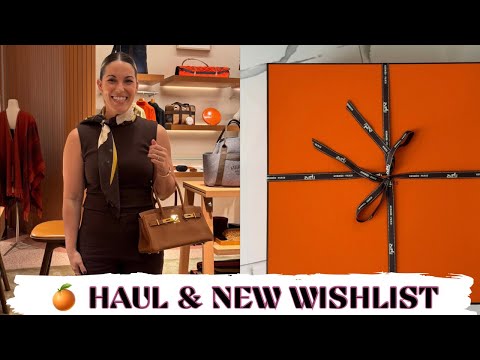 Видео: БОЛТНЯЯ 😅 НАБОР ИЗ 5 ПРЕДМЕТОВ HERMES И КРАСОТА DIOR! 🛍️ Добавляю новую 🍊 сумочку в список желаний!