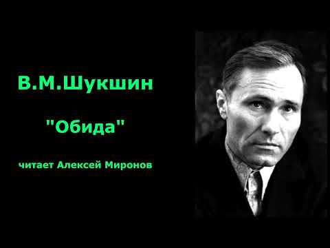 Видео: Василий Шукшин. "Обида"