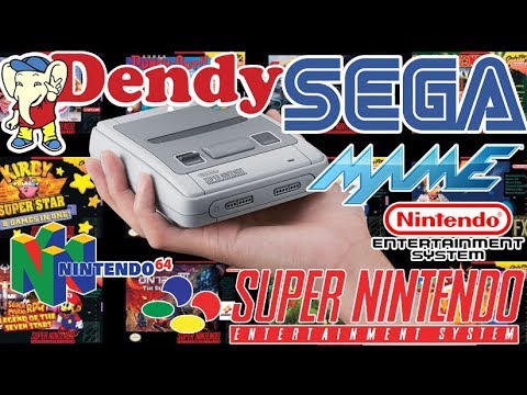 Видео: Моя коллекция игр на SNES Mini Classic! [Денди, сега, снес, nintendo 64, mame]