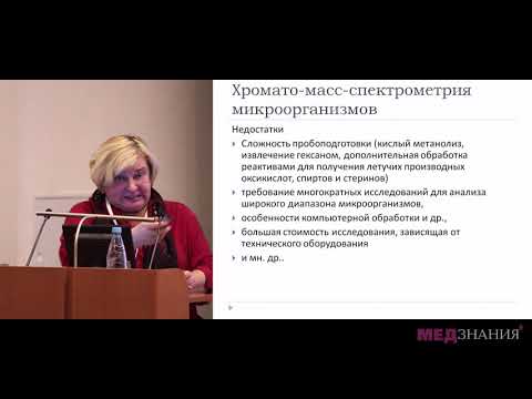 Видео: Современные методы диагностики состояния микробиоты. Ардатская М. Д.