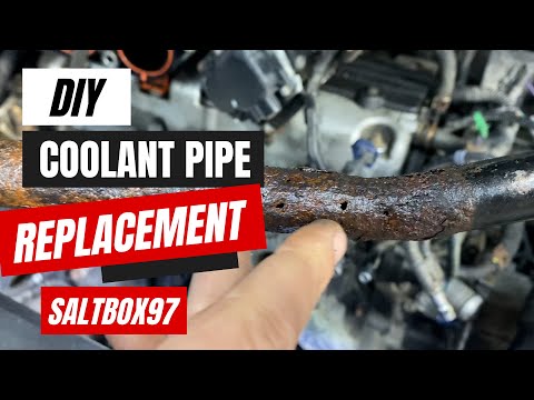 Видео: Утечка в патрубке охлаждающей жидкости Honda CRV и её ремонт — вы можете это сделать сами!