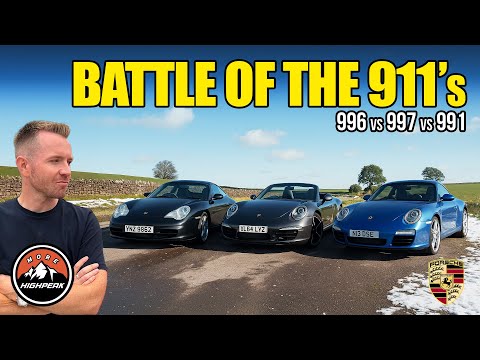 Видео: Какой Porsche 911 выбрать? | 996 vs 997 vs 991