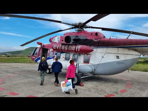 Видео: Ми-8МТВ1 а/к Авиашельф | Рейс Северо-Курильск — Петропавловск-Камчатский
