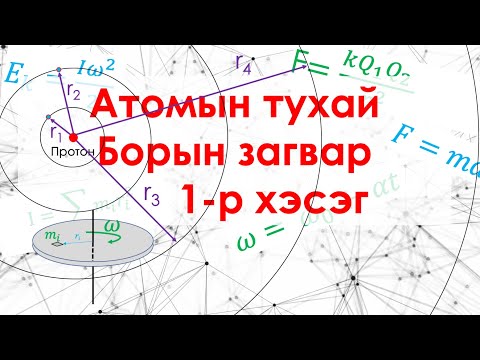 Видео: Атомын тухай Борын загвар