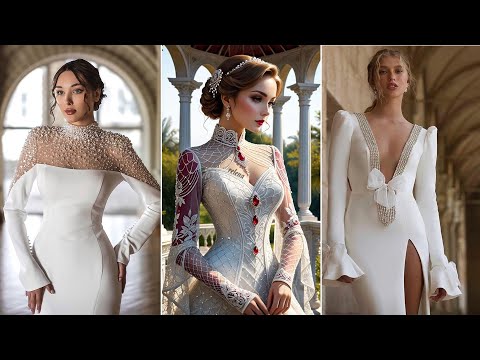 Видео: Красивые свадебные платья. Дизайнерское свадебное платье. 👗💕🥀 Текстуры и тёплые оттенки, которые ...