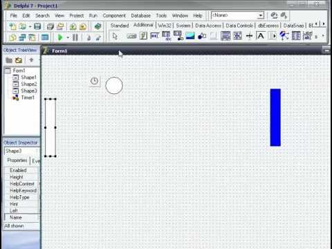 Видео: Delphi (практический курс) - Создаём игру PingPong часть 3