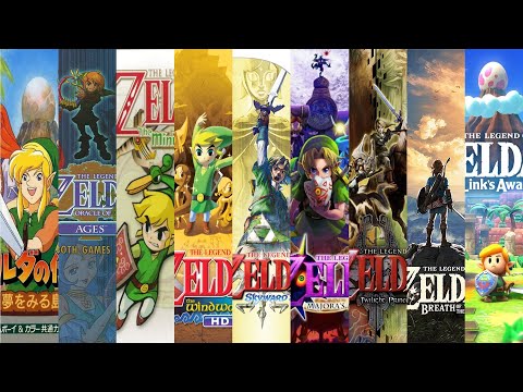 Видео: Эволюция игр The Legend of Zelda