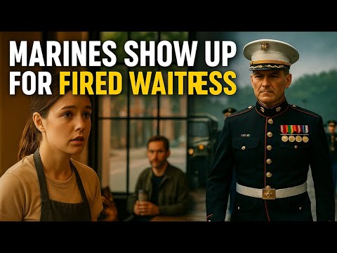 Видео: Её уволили за помощь собаке ветерана! Через несколько минут морпехи ворвались в кафе | Трогательн...