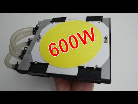 Видео: 😈СВЕТ ИЗ АДА САМЫЙ МОЩНЫЙ LED С ВОДЯНЫМ ОХЛАЖДЕНИЕМ ЧАСТЬ 2 ЗАВЕРШЕНИЕ ЭКСПЕРИМЕНТА