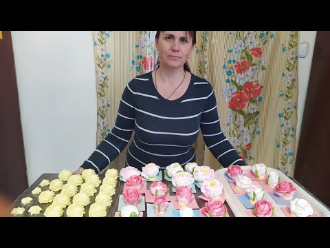 Видео: Заготовки на зефирный букет 💐