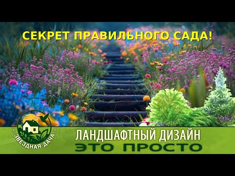 Видео: Сад вертикалей/Ландшафтный дизайн - это просто/Звёздная Дача!