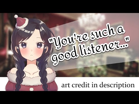 Видео: Омела — наедине с любимым человеком на рождественской вечеринке (F4A) [ASMR]