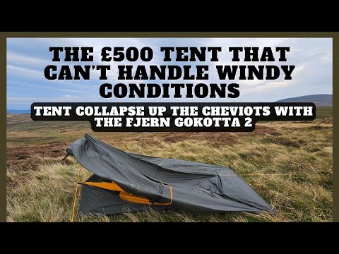 Видео: Палатка за 500 фунтов стерлингов, которая не выдержит умеренных ветров: Fjern Gokotta 2. Обрушени...