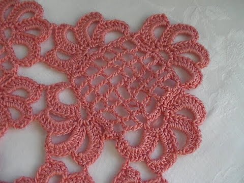 Видео: Квадрат от центра крючком. Часть 1.