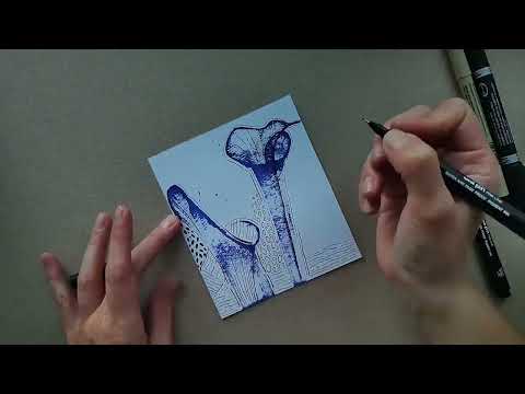 Видео: Акварельные абстракции для стоков. что рисовать, чтобы продавалось?