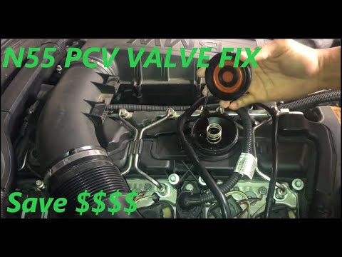 Видео: Посмотрите это видео перед ремонтом клапана PCV N55 BMW F10 535i