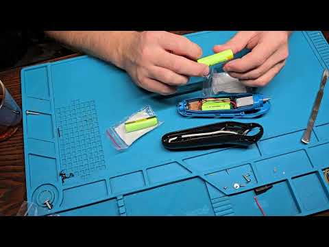 Видео: АКБ Ni-MH AA 1S1P 1.2V с пластинами (138-10584) повыш. емк для зубной щетки, бритвы Philips и др