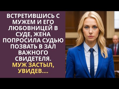Видео: Встретившись с мужем и его любовницей в суде, жена попросила вызвать в зал важного свидетеля...