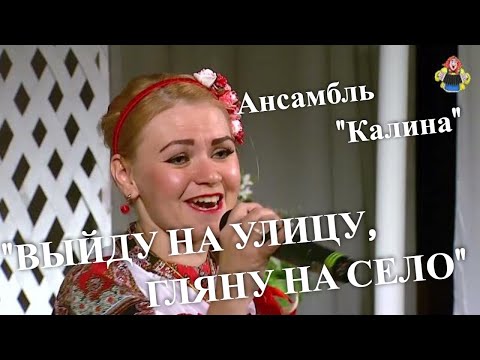 Видео: Ансамбль " Калина " с песней " ВЫЙДУ НА УЛИЦУ ", в гостях у " Митрофановны ". Песни под гармонь