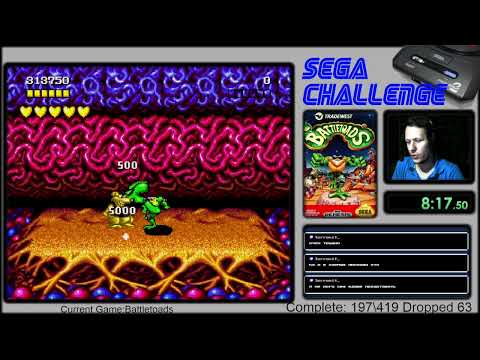 Видео: Battletoads (sega) - dropped (не пройден)