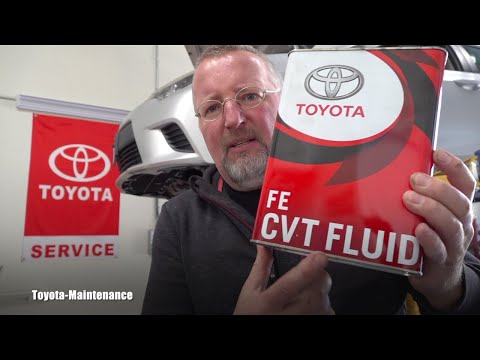 Видео: Замена жидкости CVT Corolla 2014 года