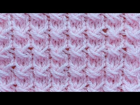 Видео: Просто и красиво! Узор спицами для туники, свитера, шапочки.