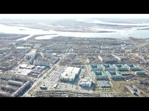 Видео: Хабаровск. Южный микрорайон. Апрельский полёт.