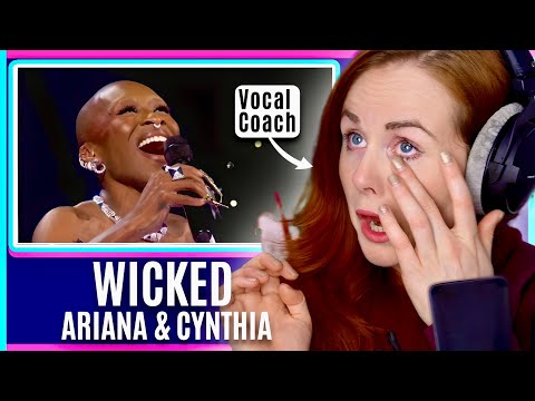Видео: Настолько мощно, что я расплакалась 😭 | Синтия и Ариана – Wicked на Оскаре |Реакция вокального коуча