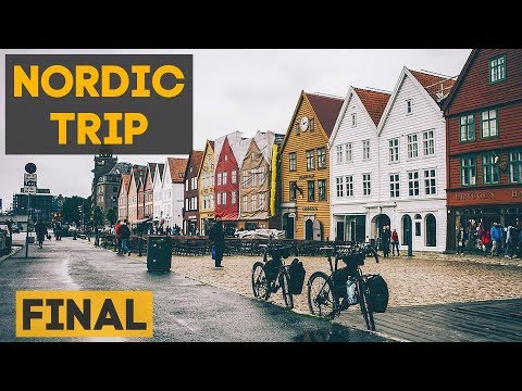 Видео: На велосипеде из Стокгольма в Берген – ПРИЕХАЛИ! Nordic Trip - ep7