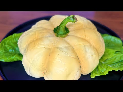 Видео: ШИКАРНЫЙ ВИД! ОБАЛДЕННЫЙ ВКУС! Салат "ТЫКВА"  ПОНРАВИТСЯ ВСЕМ! #праздничныйстол #салат2025